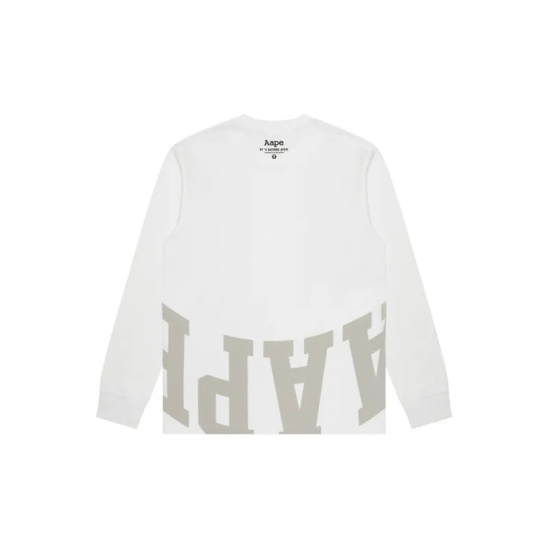 Aape Moonface Basic Long Sleeve Tee-3