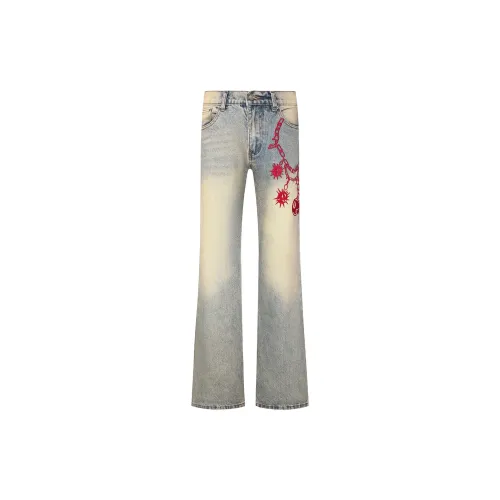 COOLALPACA Jeans Unisex Light Blue