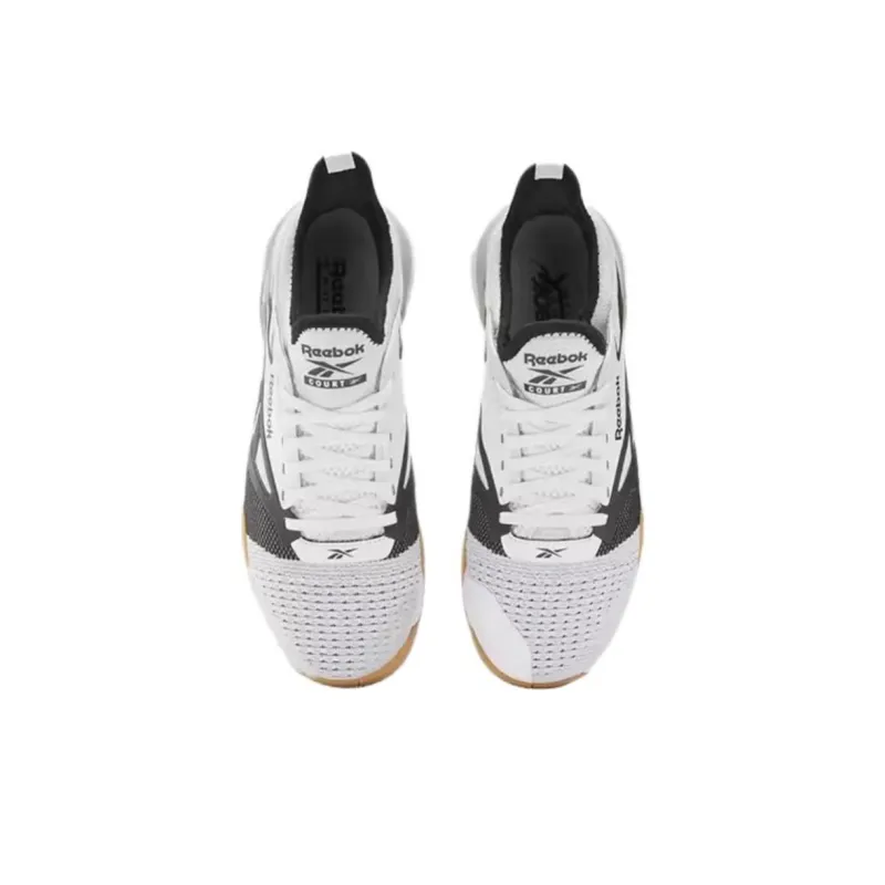 Reebok Nano Court White Black Gum-3