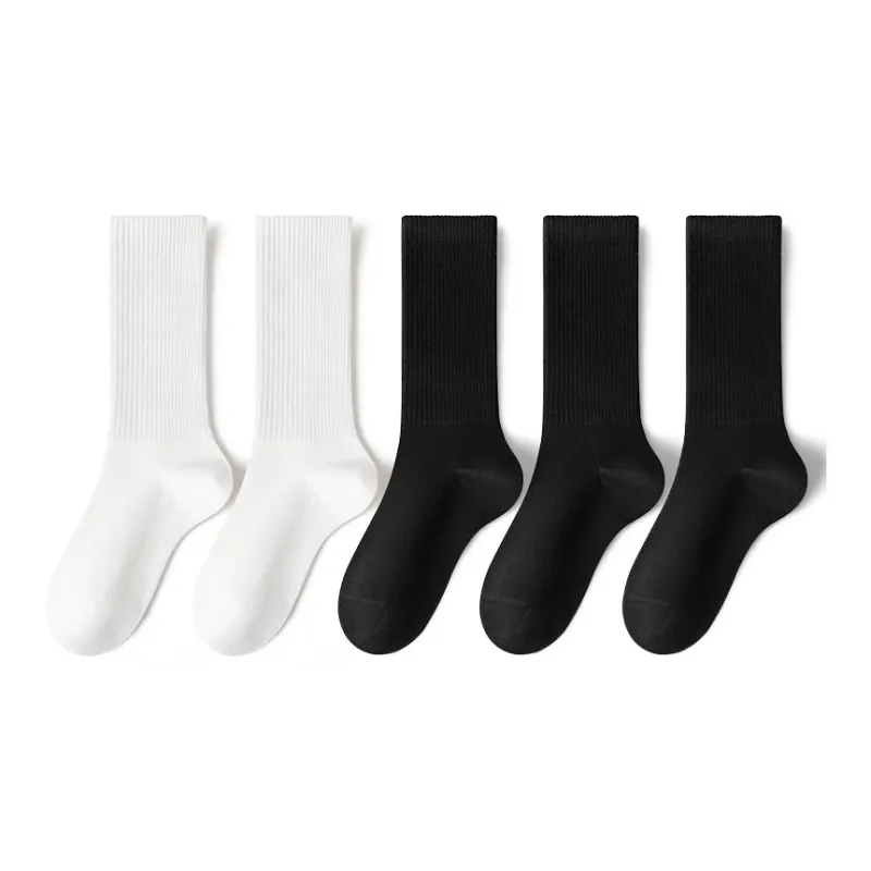 B&C.Room SS24 Mid Calf Socks Fall Winter Unisex 5 Pack-4