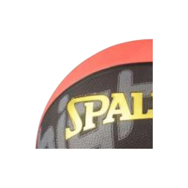 SPALDING NBA Rubber Basketball Red Black Size 7 Training Unisex-3