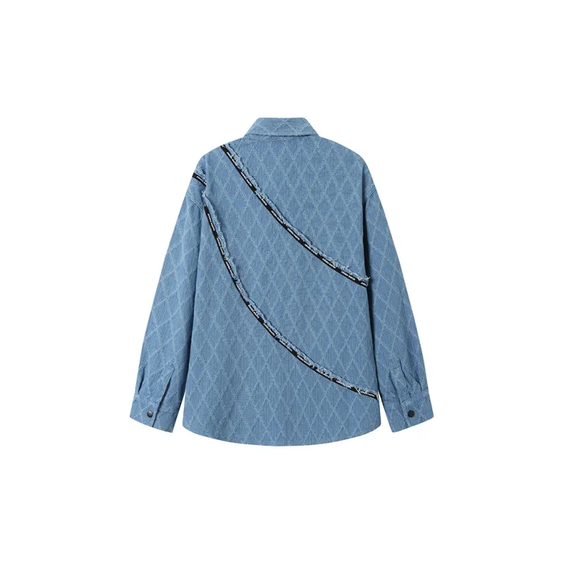 ANDREA MARTIN Denim Jacket Women's Blue-1