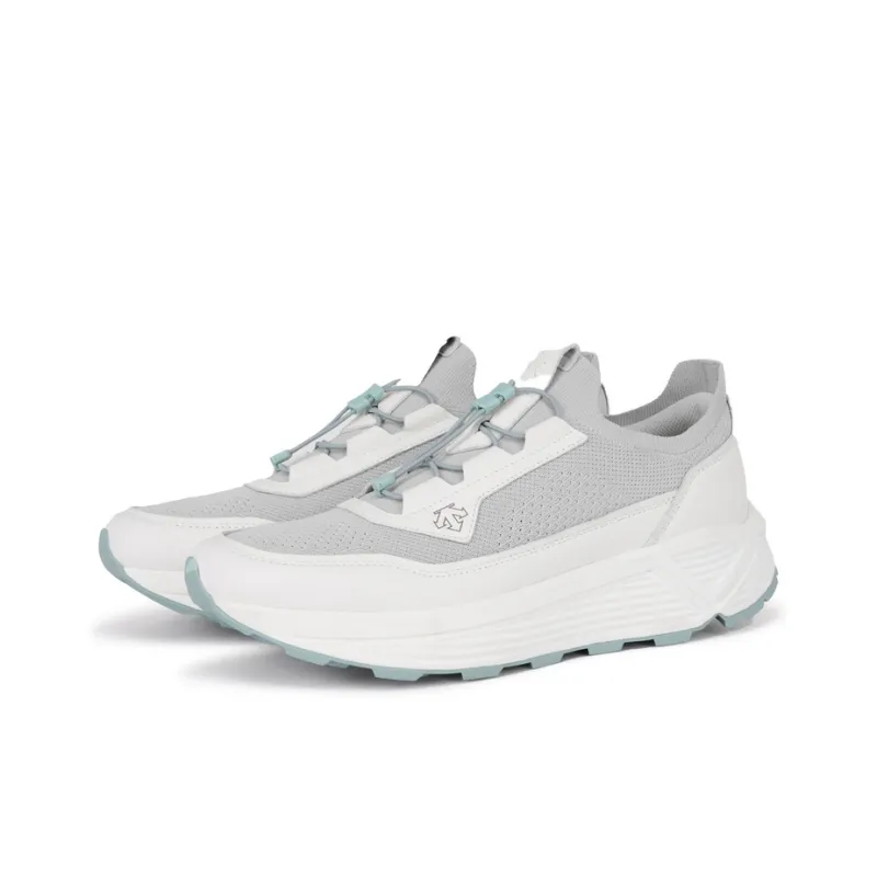DESCENTE DUALIS Urban Commuting Slip Resistant And Breathable Low Top Casual Shoes Men's White-1