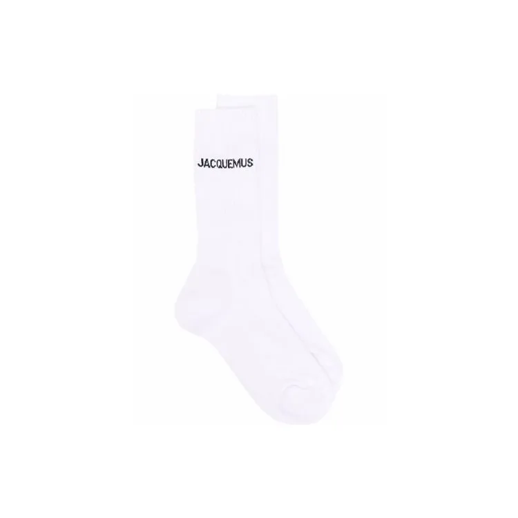 Jacquemus Les Chaussettes Logo-intarsia Socks-1