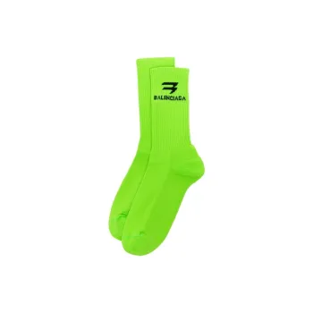 Balenciaga Sporty B Socks 'Yellow'