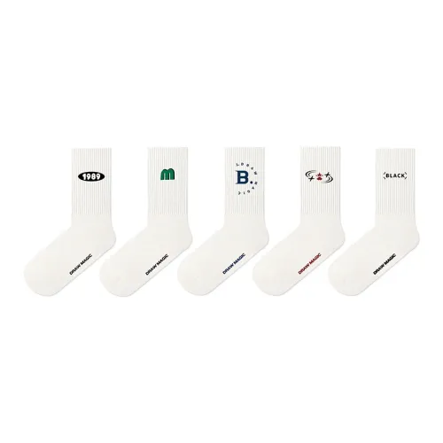 Duanmei Unisex Mid-Calf Socks