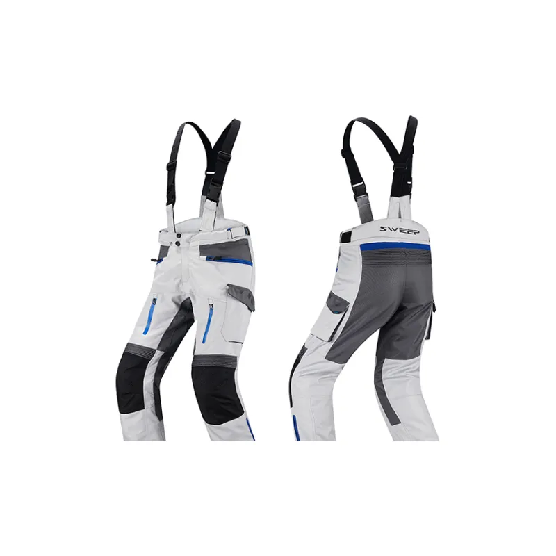 SWEEP Racing Suits / Motorcycle Suits Unisex GPX 4 Gray Blue Pants TTGPX 04-4
