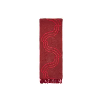 Moncler Wool Knit Scarves Women's Red
