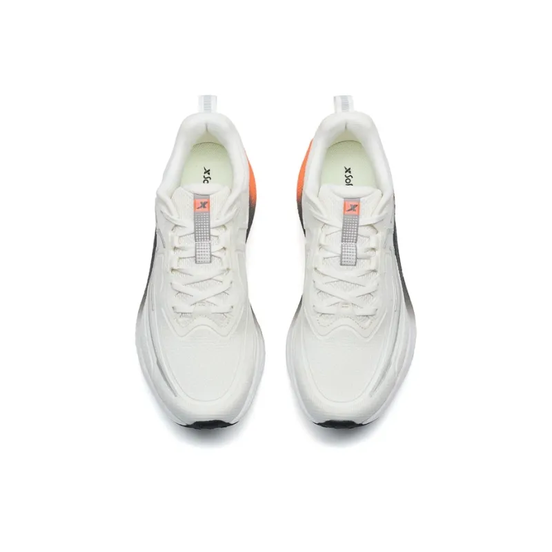 XTEP Cushioning, Wear Resistant Low Top Running Shoes Men's Sail White-4