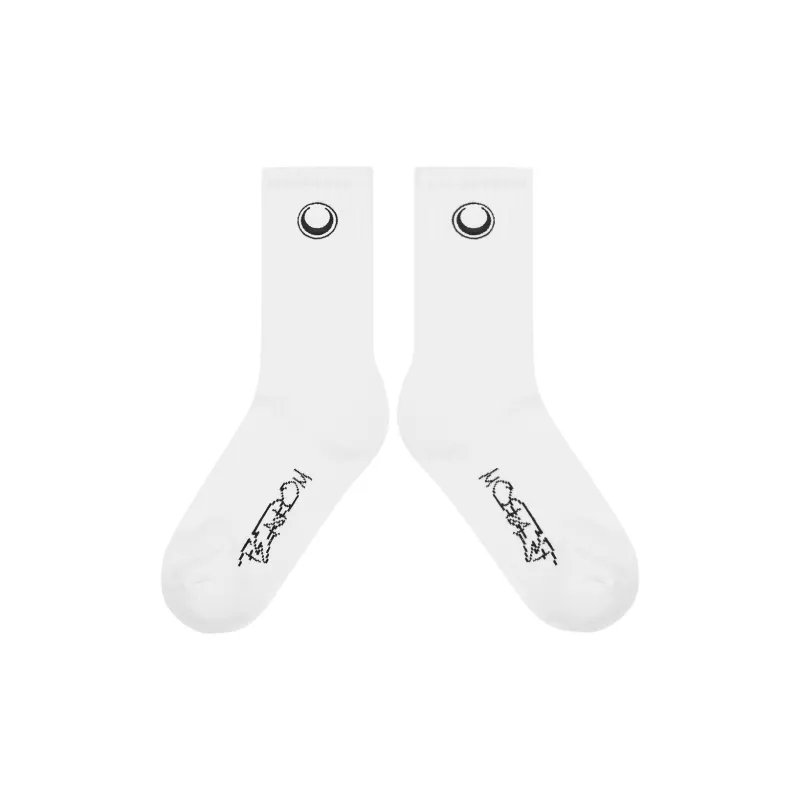 FEAROM Jacquard Moisture-Wicking Sports Odor-Resistant Stocking Spring Summer Fall And Winter All 4 Pack-3