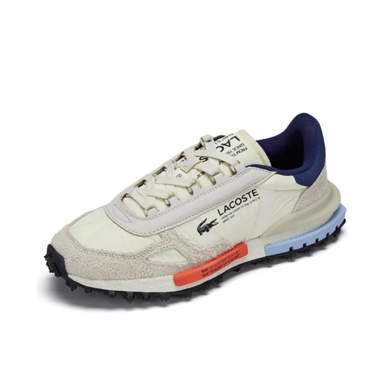 LACOSTE Low Top Casual Shoes Men's Beige-1