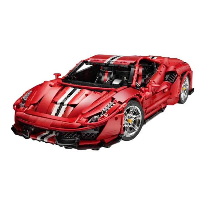 CADA Bruno Technic Ferrari Italian Super Car Building Blocks 3187pcs C61042/61043-12