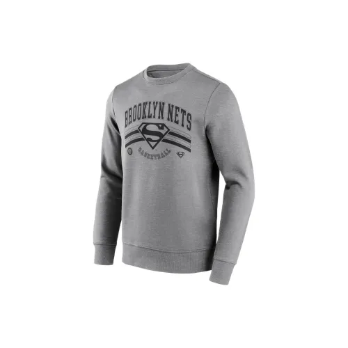 NBA Brooklyn Nets Sweatshirts Men Gray