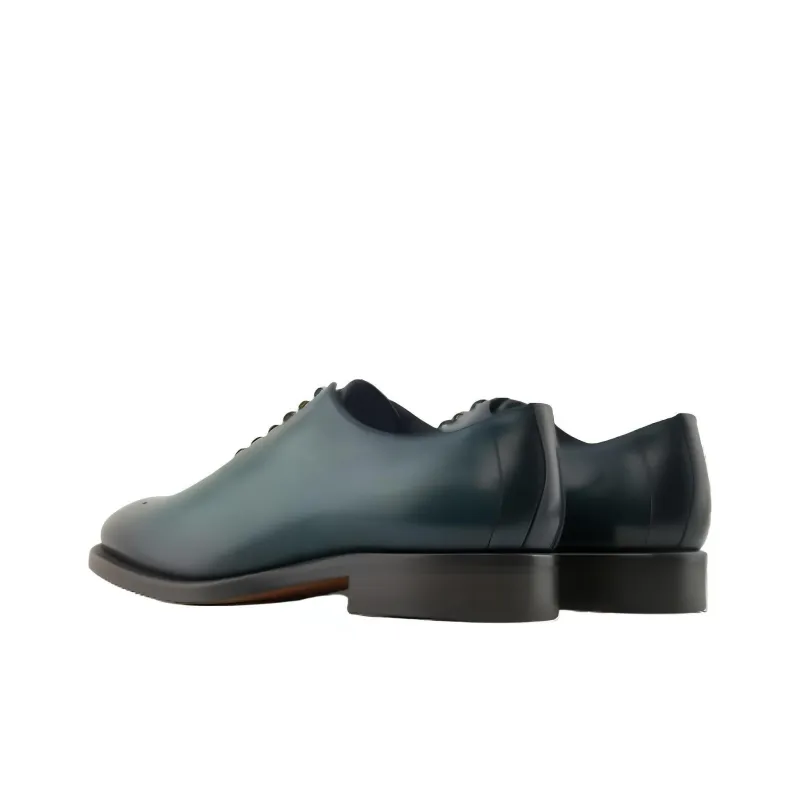 ZAMPIERE Dress Shoes Men's Gray Green-3