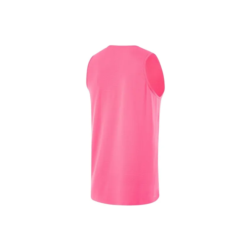 LiNing Basketball Collection Tank Tops Men's Fluorescent Lotus Pink-1