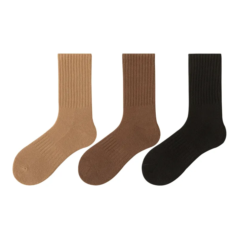 XXLLG Mid Calf Socks Women's 3 Pack-15
