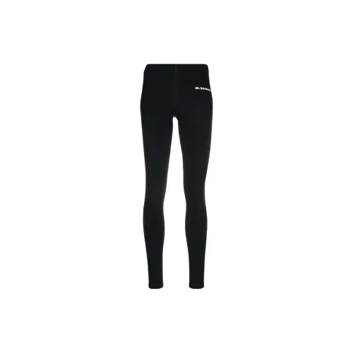 JIL SANDER Woman Nylon Leggings Black