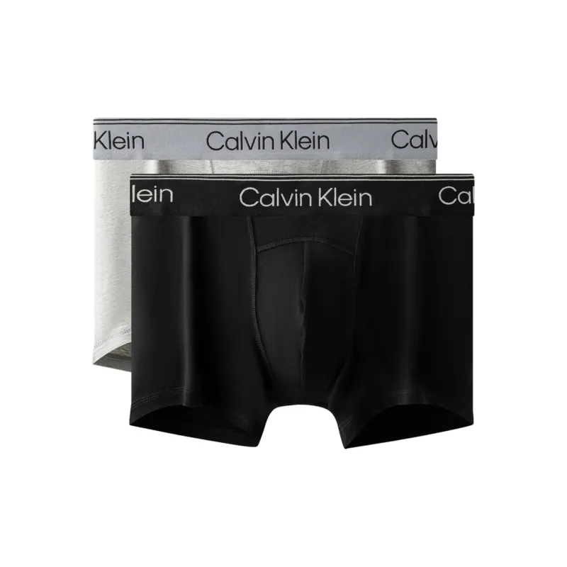 CALVIN KLEIN Moving The Gravitational Band Boxer Shorts Men's 2 Pack-0