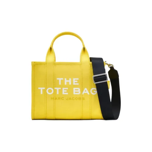 MARC JACOBS Cotton Tote Bag, Shopping Bag, Shoulder Bag, Crossbody Bag, Handbag Small Size Women's Pomelo Yellow