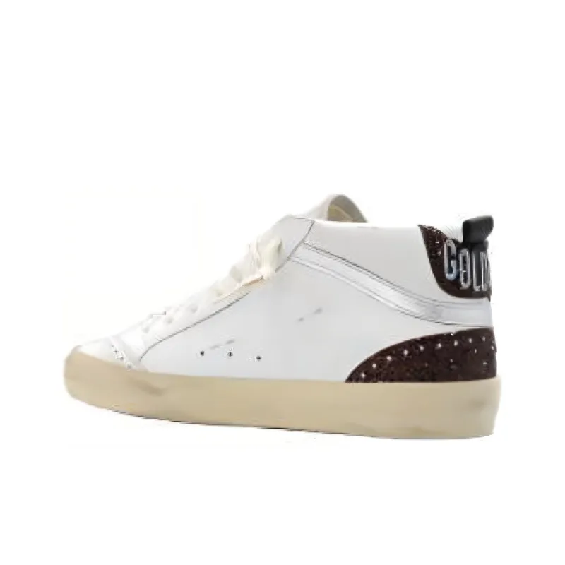 Golden Goose Mid Star Glitter-detail Sneakers-3