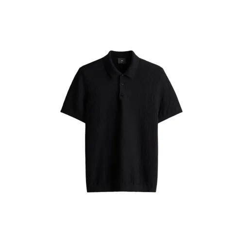 H&M Polo Shirts Men Black