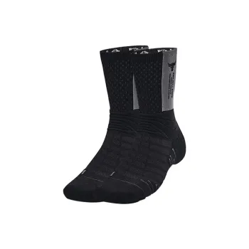 Under Armour Project Mid Calf Socks Unisex 1 Pack Black