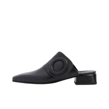 BOYY Closed Toe Slippers 3.5cm Women's Black