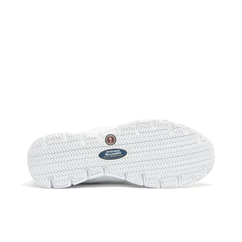 Skechers Anti Slip Wear Resistant Low Top Casual Shoes Women's White-5