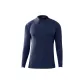 Men's Mock Neck (Royal Blue)