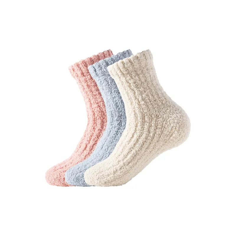 JOCKEY Mid-Calf Socks Women's 3 Pack Candy Cream-0