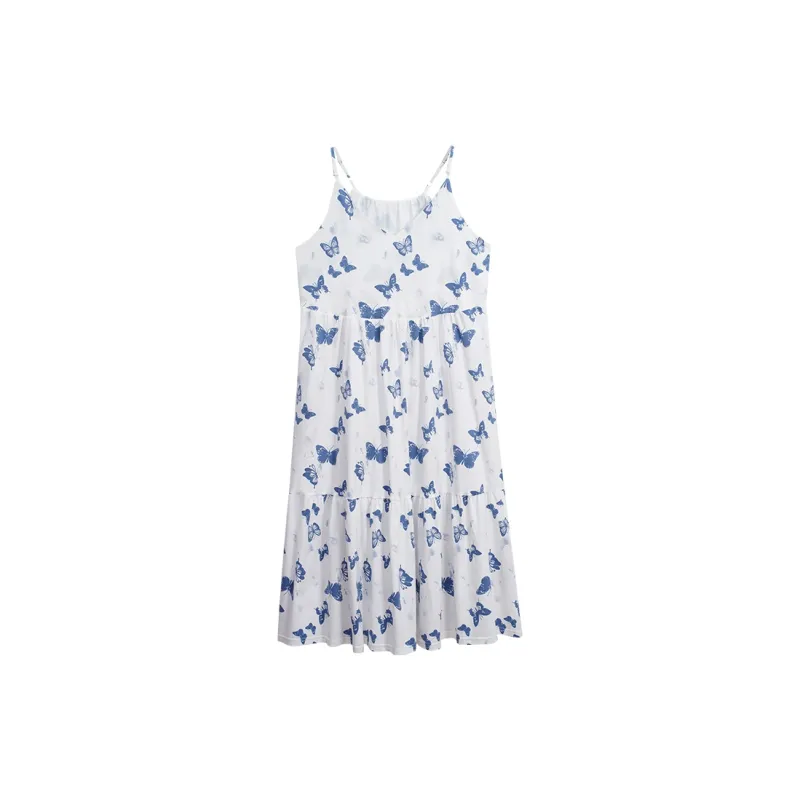 MIIOW Cool One Summer Series Nightgown Women's Blue Butterfly-0