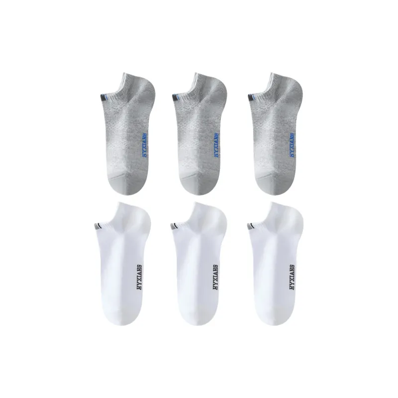 H YXIANG Ankle Socks Men's 6 Pack-5
