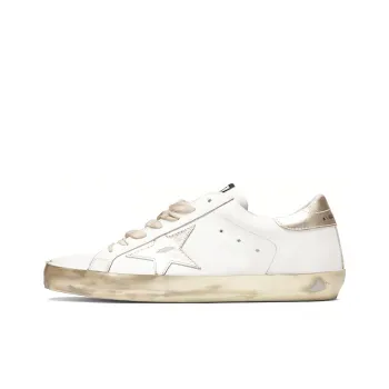 Golden Goose Super Star White Gold Sparkle