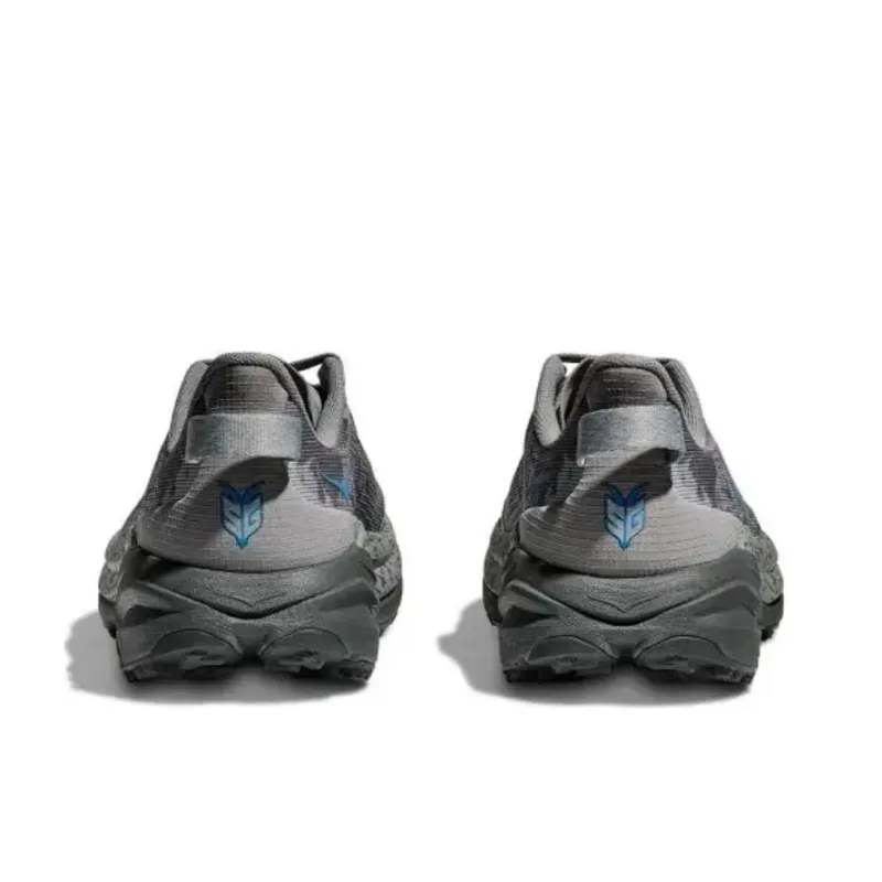 HOKA ONE ONE SPEEDGOAT 6 Anti Slip Wear Resistant Low Top Running Shoes Men's Gray-4