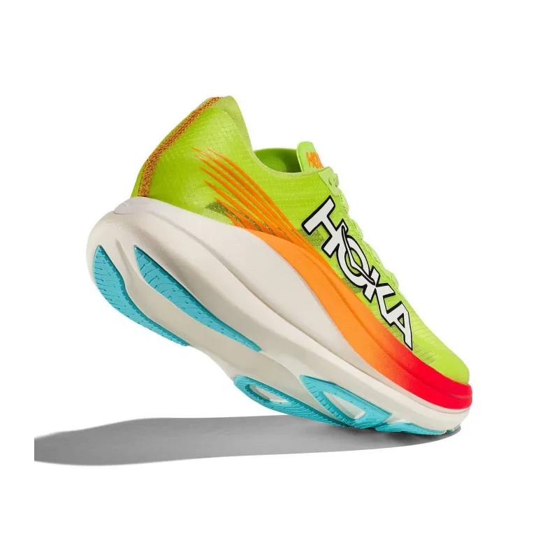HOKA ONE ONE Rocket X 2 Lettuce Solar Flare-4