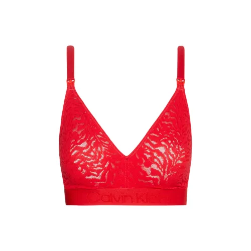 CALVIN KLEIN Bra Europe Version Women's Rogue Red