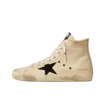 Golden Goose Francy High-Top Skateboard Shoes Women's White