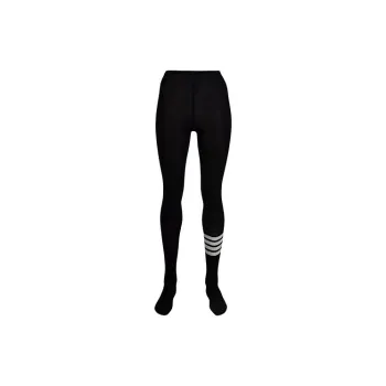THOM BROWNE 4 Bar Striped Ribbed Tights