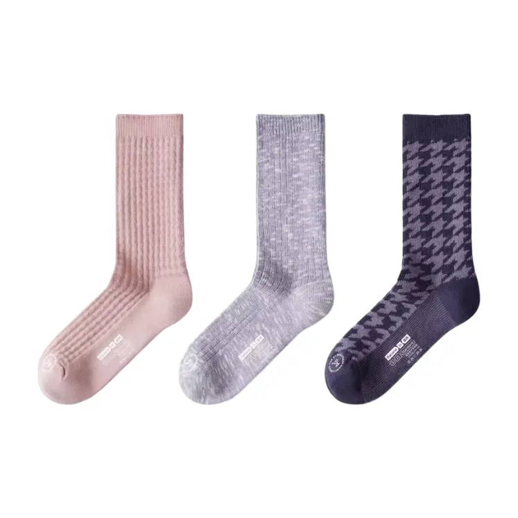 Bananain Mid Calf Socks Men's 3 Pack-6