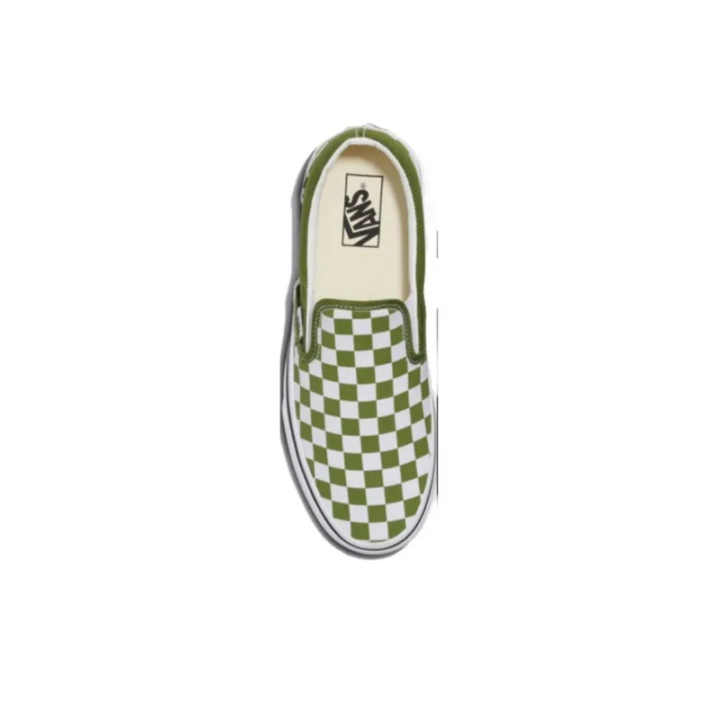 Vans Slip on Anti Slip Wear Resistant Low Top Skateboard Shoes Unisex Green-2
