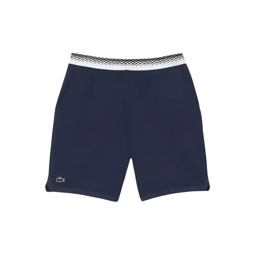 LACOSTE Daniel Medvedev Collaboration Casual Shorts Men Blue