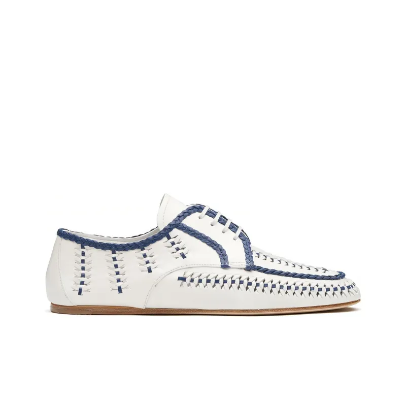 PRADA Casual Shoes Women's White Blue-1