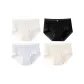 4-Pack (White+Black+Blue+Nude Pink)