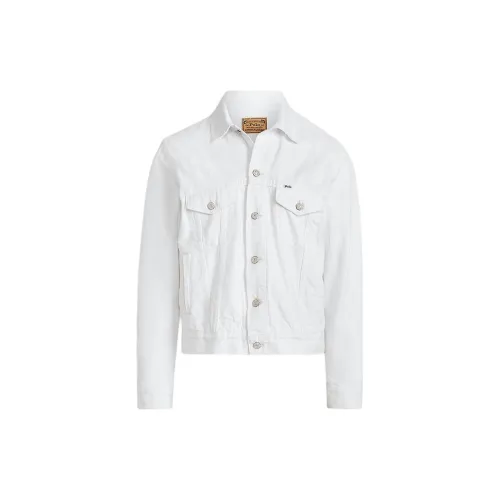 Polo Ralph Lauren Denim Jackets Men White