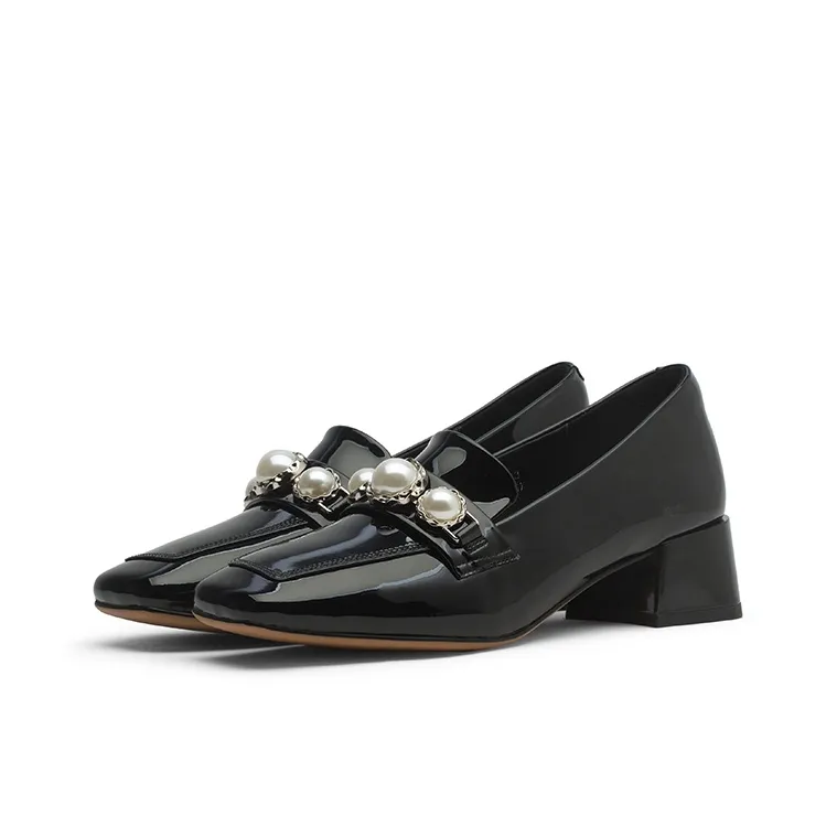 Coup De Foudre Loafers Women's Black/Ecru-1