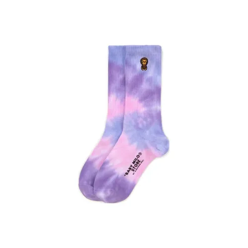 A BATHING APE Men Mid Calf Socks