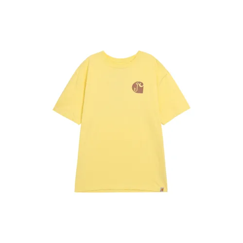 Carhartt T-Shirts Men Pale Sun/Yellow