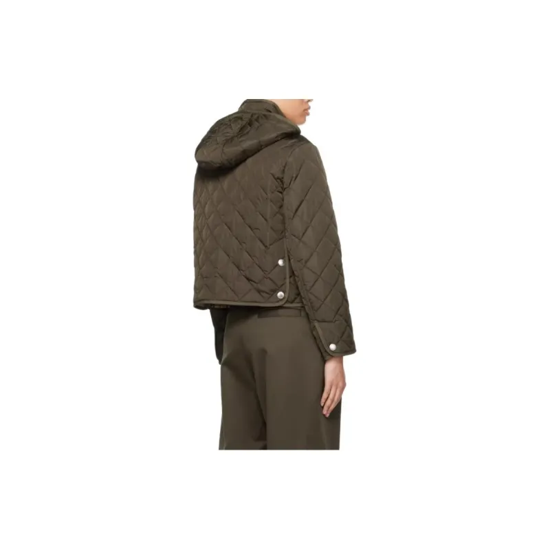 Burberry Jackets Coats Women's Army Green-1