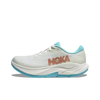HOKA ONE ONE RINCON 4 Anti Slip Wear Resistant Low Top Running Shoes Women's White