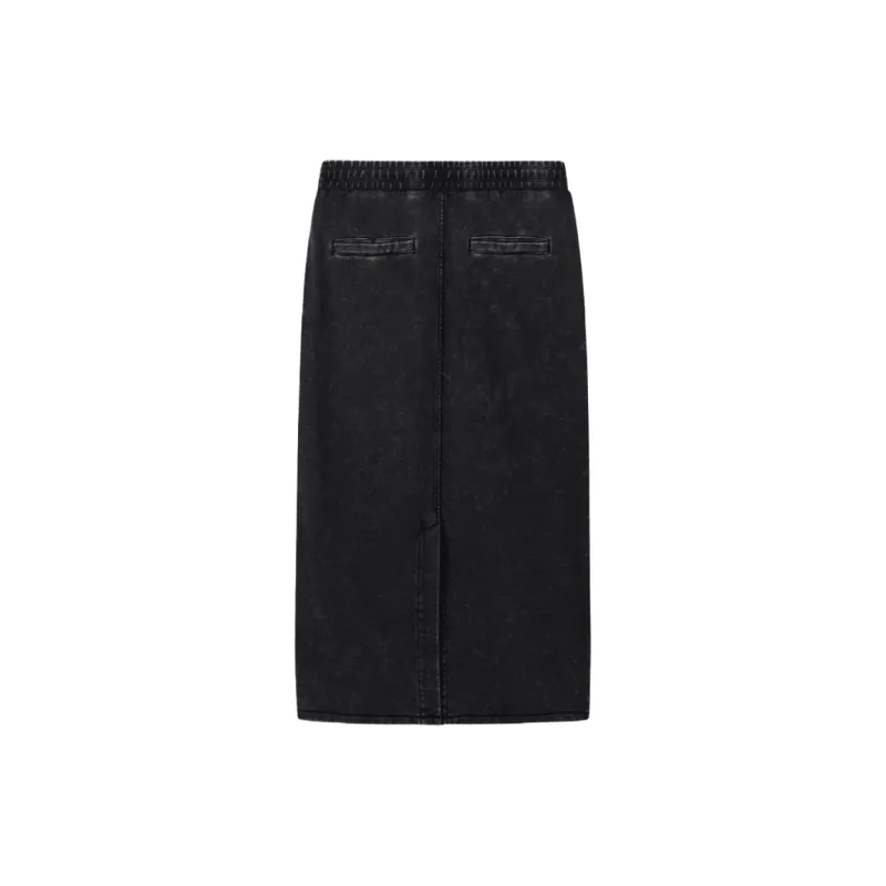 GAP Denim Long Skirts Women's Black-1